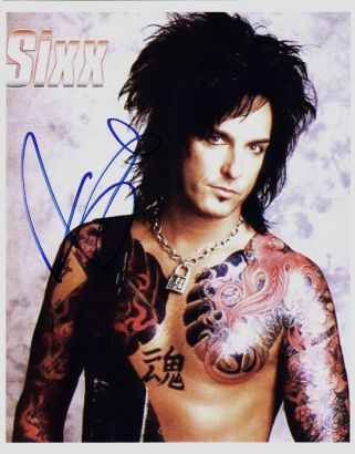 Nikki Sixx Chest Tattoo